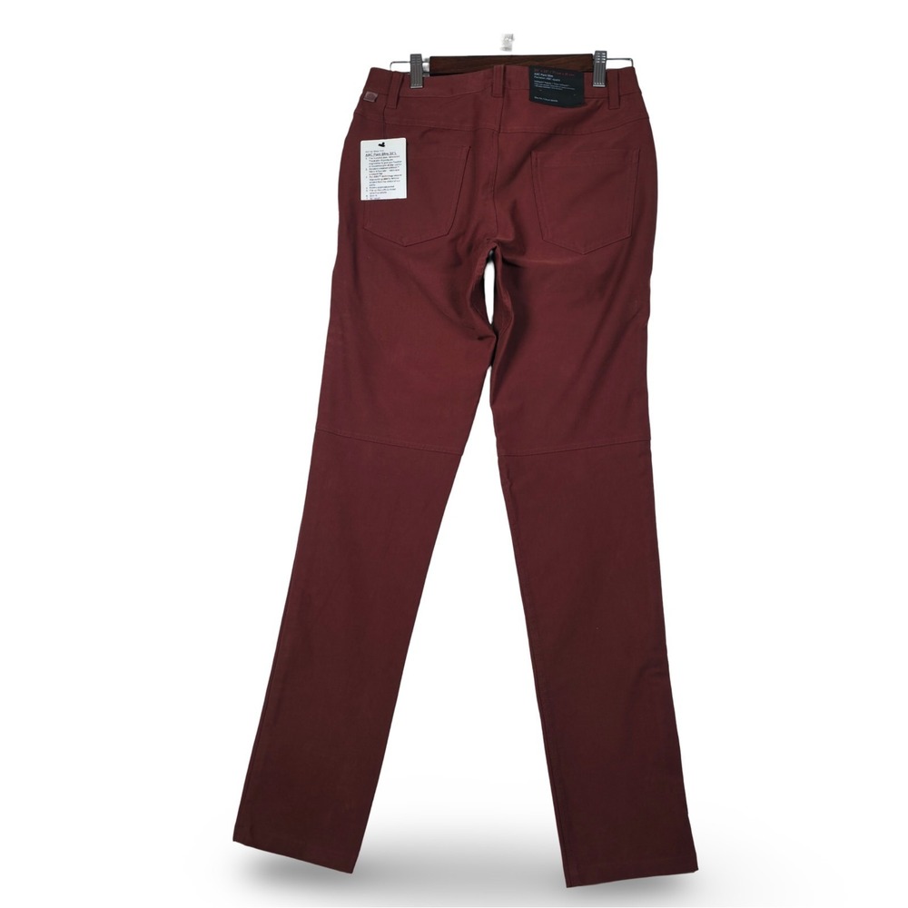 Lululemon ABC Pants Slim Fit Men 28x32 Red Merlot Utilitech NWT Stretch Athletic